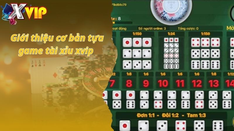 Giới thiệu cơ bản tựa game tài xỉu xvip 